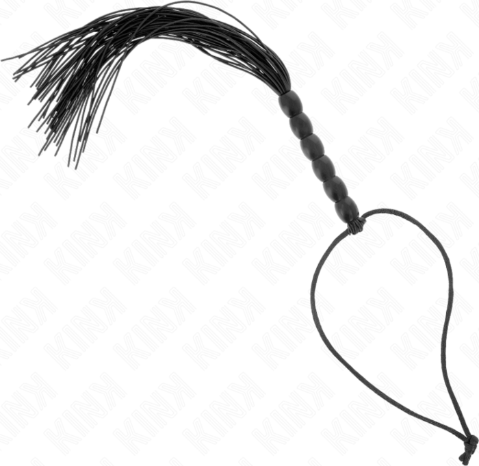 Látigo KINK Mini Silicone 6 Boules Noir Látigo KINK Mini Silicone 6 Boules Noir