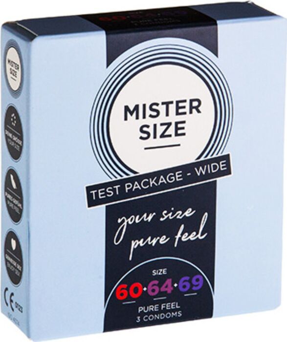 Pack Sensation Pure - Préservatifs Mister Size