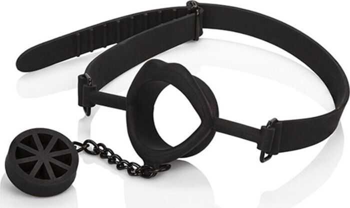 Bâillon CalExotics Scandal avec plug en silicone Bâillon CalExotics Scandal avec plug en silicone