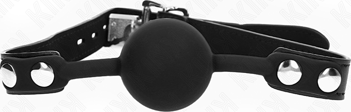 Mordaza de Bola KINK 4 cm Silicona avec Cadenas