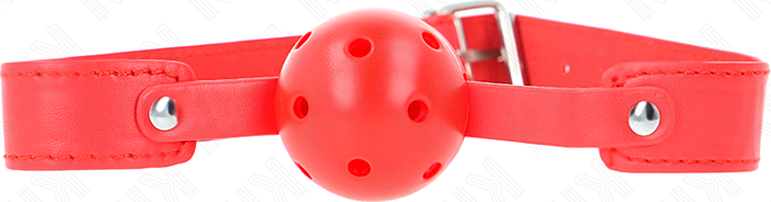 Mordage KINK Rouge 4.5 cm - Silencieux et Sensuel