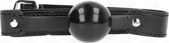 Mordaza de Boule KINK 4 cm Souple - Contrôle Sensuel