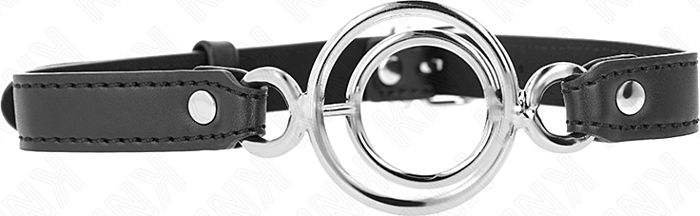 Mordaza KINK Noire 5 cm - Sensation et Contrôle Mordaza KINK Noire 5 cm - Sensation et Contrôle