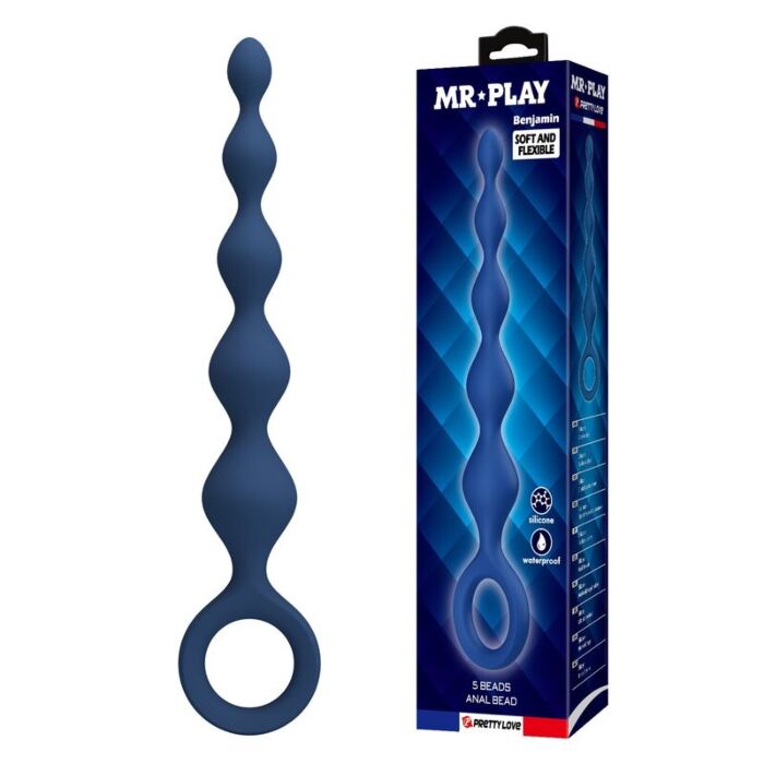 Perles Anales MR PLAY avec Plug Anal 20.4 cm Perles Anales MR PLAY avec Plug Anal 20.4 cm