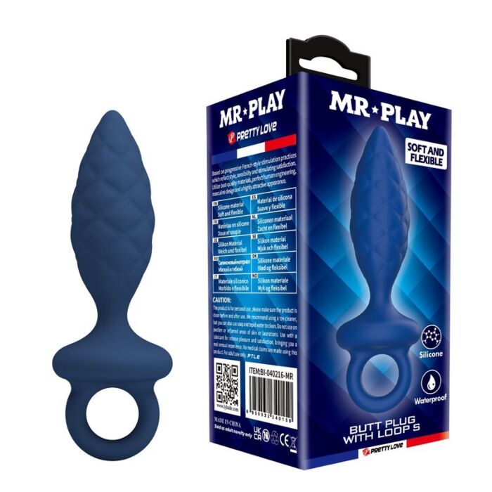 Plug Anal MR PLAY Surface Texturée Plug Anal MR PLAY Surface Texturée