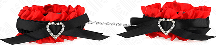 Muñequera KINK Rouge - Élégance et Contrôle