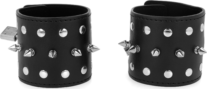 Menottes KINK Punk avec Picots - Confort et Style Menottes KINK Punk avec Picots - Confort et Style