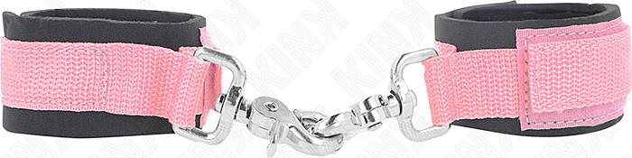 Menottes KINK Rose Ajustables - Confort et Style