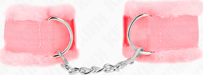Menottes KINK Rosa Ajustables Confort Élégant