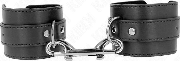 Menottes KINK Noir Adjustable Design Élégant