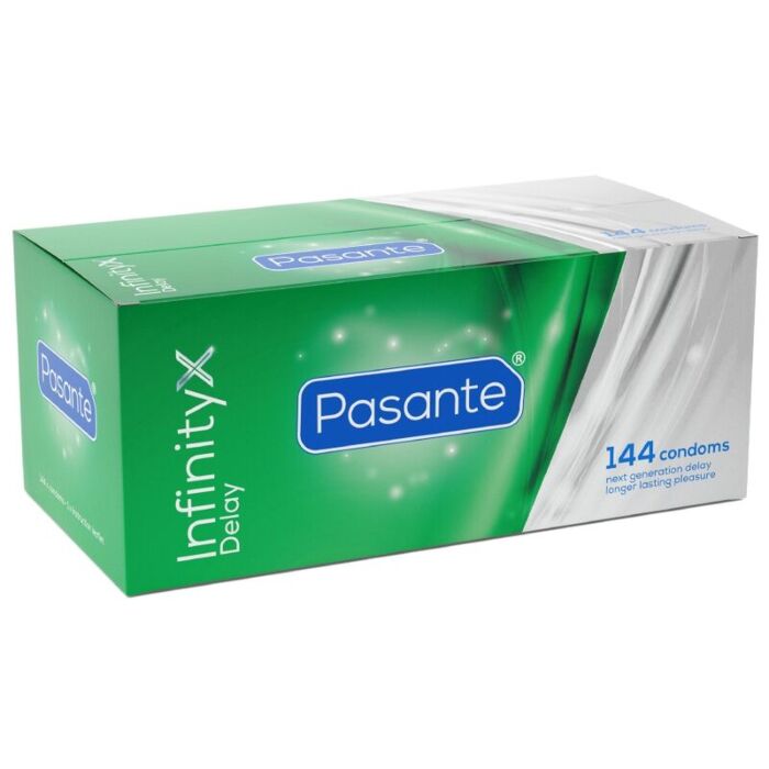 Préservatifs Retardants Pasante Delay Infinity 144 unités Préservatifs Retardants Pasante Delay Infinity 144 unités