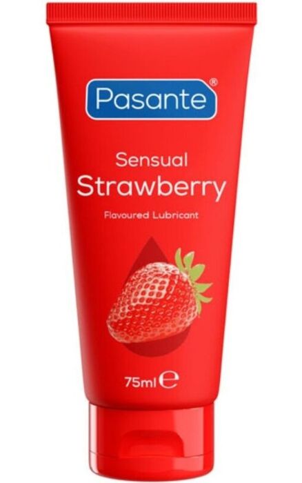 Lubrifiant PASANTE SENSUAL saveur fraise 75 ml
