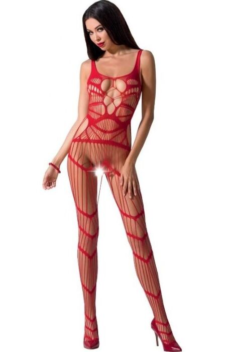 Passion woman bs058 bodystocking rojo talla unica Passion woman bs058 bodystocking rojo talla unica