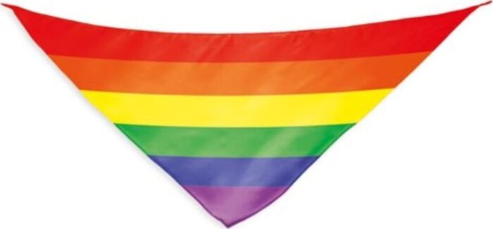 Bandana 60 x 60 fierté lgbt