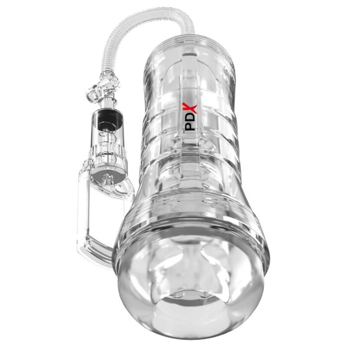 Masturbateur PDX ELITE VIEWTUBE VAC XXL avec Pompe à Succion Masturbateur PDX ELITE VIEWTUBE VAC XXL avec Pompe à Succion