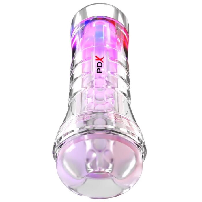 Masturbateur PDX ELITE VIEWTUBE XXL avec éclairage LED Masturbateur PDX ELITE VIEWTUBE XXL avec éclairage LED
