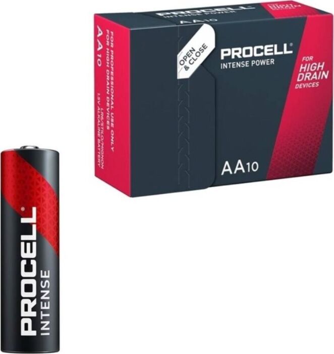 Piles AA Procell Intense Power - Fiabilité maximale Piles AA Procell Intense Power - Fiabilité maximale