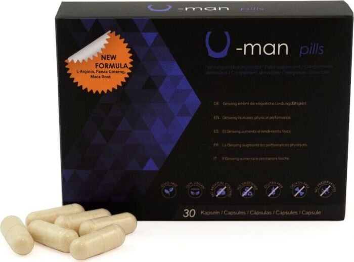 Complément Alimentaire 500COSMETICS U-Man Pills Virilité