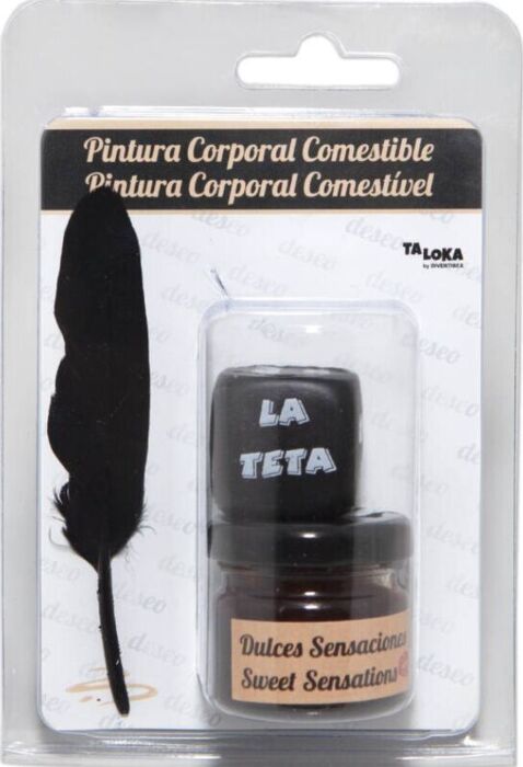 Peinture Sucrée au Chocolat