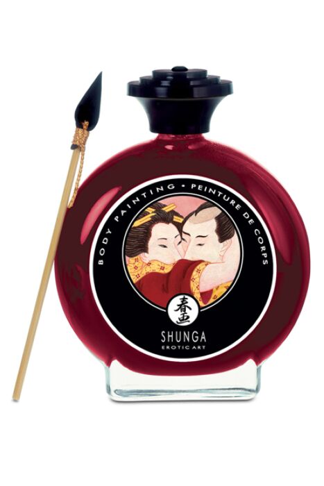 Peinture corporelle comestible SHUNGA fraises et cava