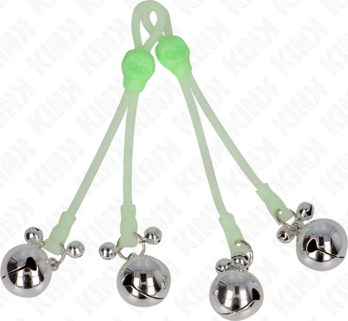 Pinzas pour Pezons KINK Lumineuses Calavera Pinzas pour Pezons KINK Lumineuses Calavera