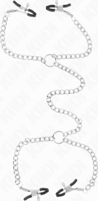 Pinzas pour Pezones KINK Double - Sensation Intense