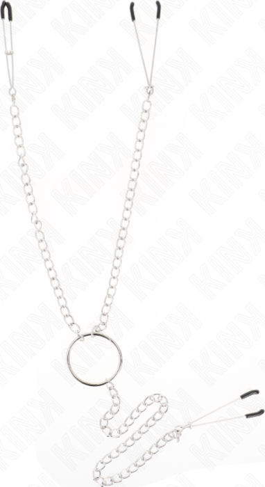 Pinzas à P nipples KINK 30cm Sensation Unique Pinzas à P nipples KINK 30cm Sensation Unique