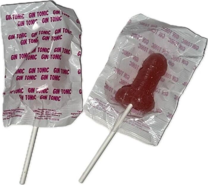 Sucette pénis DIVERTY SEX Gin Tonic Fraise