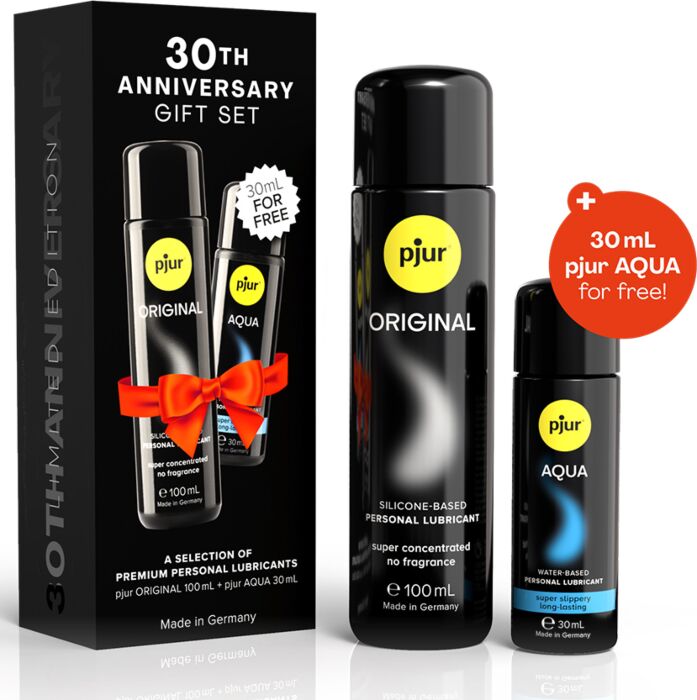 Lubrifiant PJUR Set 30 ans - Original + Aqua