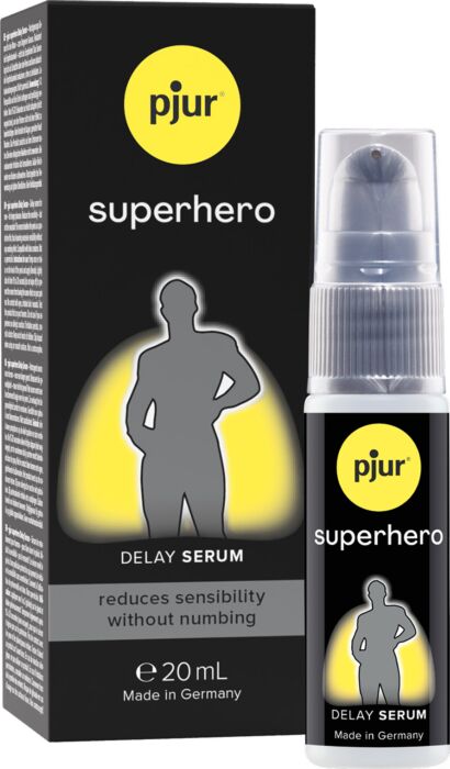 Retardant PJUR Superhero 20ml - Plaisir Prolongé