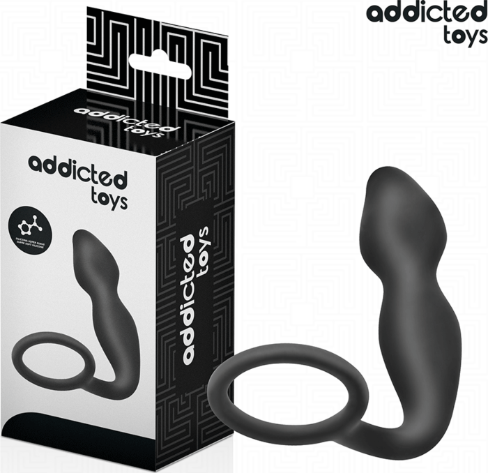 Plug Anal Addicted Toys Modèle 2 - Silicona Con Anillo