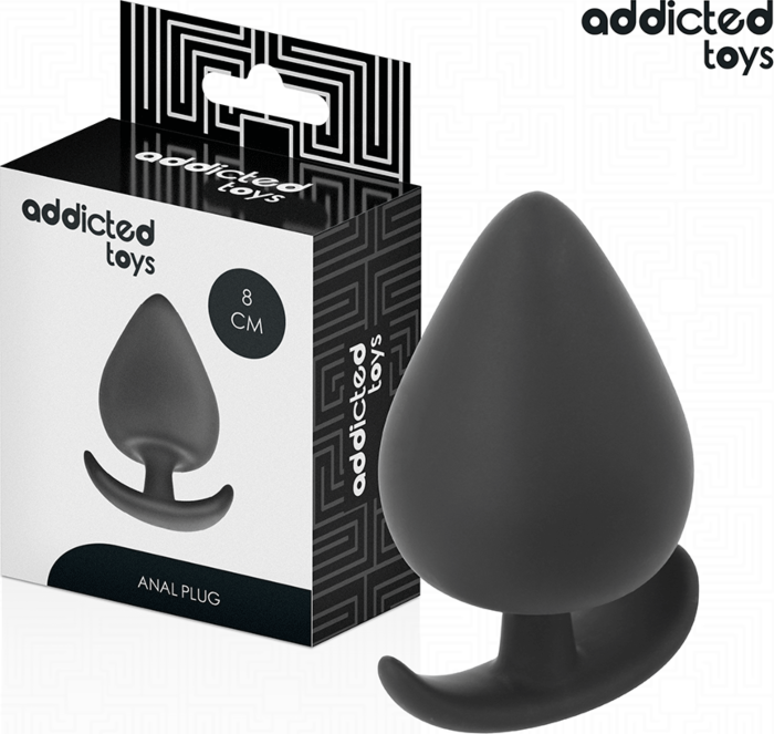 Plug Anal Addicted Toys Silicona L 8 cm Sensation