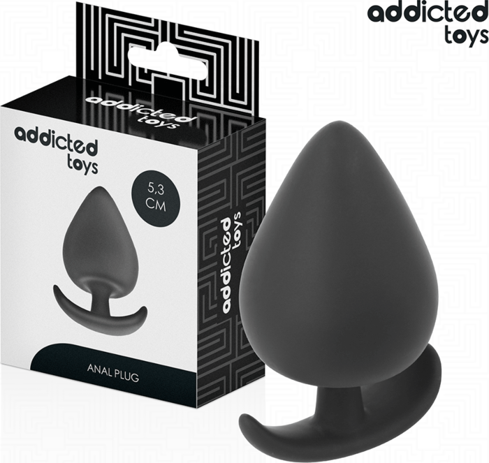 Plug Anal Addicted Toys S 5,3 cm Silicona Plug Anal Addicted Toys S 5,3 cm Silicona