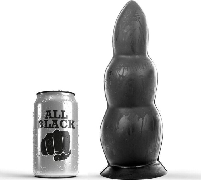 Plug Anal ALL BLACK 23 CM | Intensité croissante