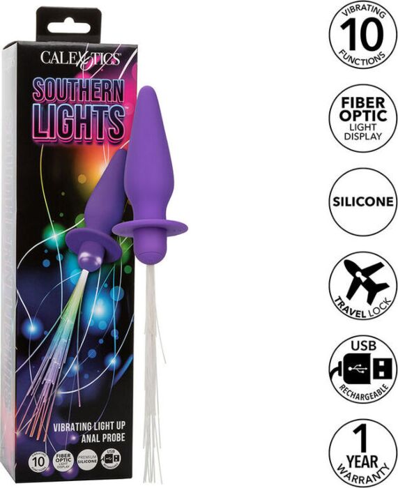 Plug Anal Calexotics Southern Lights Vibrant