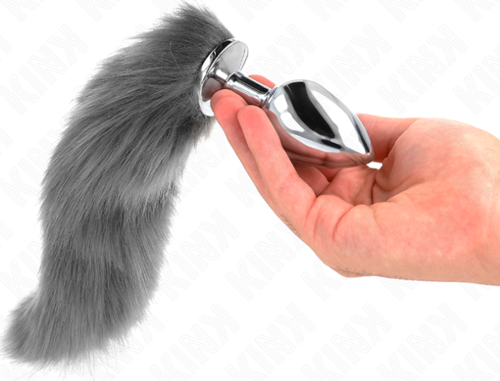 Plug Anal KINK Taille L avec Queue Synthétique