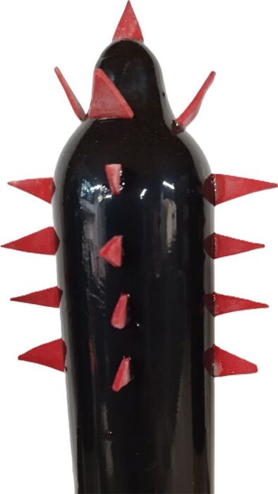 Préservatif Decoratif Condomerie Cactus Noir XL Préservatif Decoratif Condomerie Cactus Noir XL