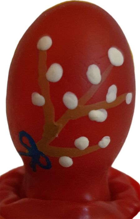 Préservatif CONDOMERIE Oeuf de Pâques Rouge Unique Préservatif CONDOMERIE Oeuf de Pâques Rouge Unique