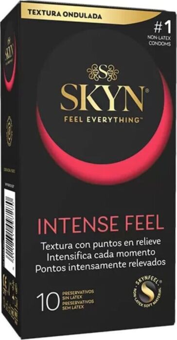 Préservatif SKYN Intense Feel Ondulé - Sensations Maximales