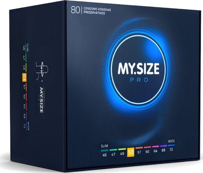 Préservatifs MY SIZE PRO 53mm Sensibilité Ultime Préservatifs MY SIZE PRO 53mm Sensibilité Ultime