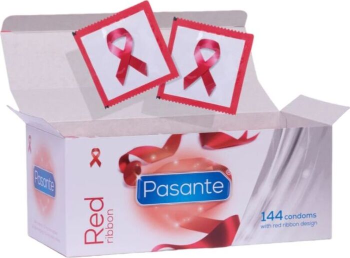 Préservatifs Pasante Red Ribbon 144 Unités Préservatifs Pasante Red Ribbon 144 Unités