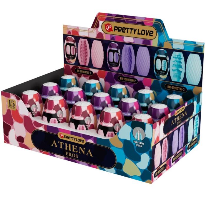 Masturbateur Pretty Love Athena Eros avec 3 sensations internes Masturbateur Pretty Love Athena Eros avec 3 sensations internes
