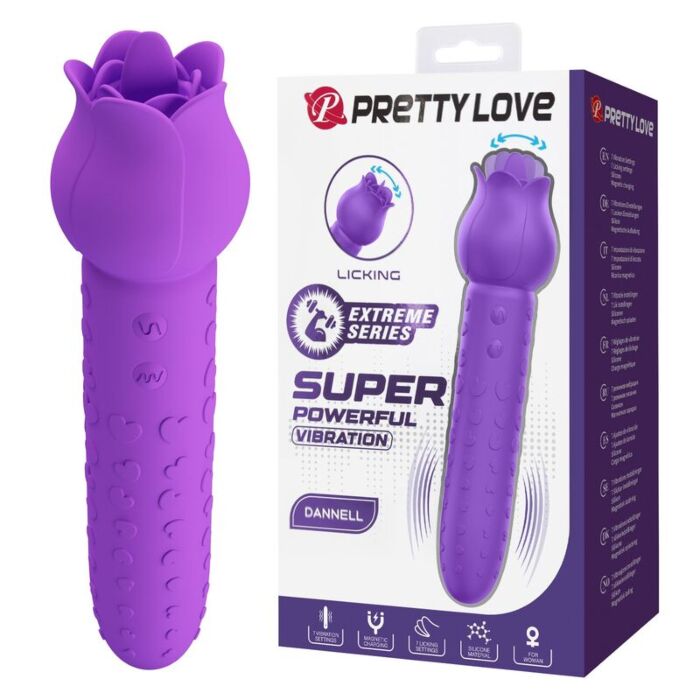 Stimulateur oral et clitoridien PRETTY LOVE DANNELL