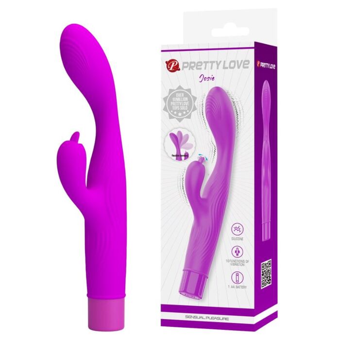 Vibromasseur HIGH TECH JENE double stimulation Vibromasseur HIGH TECH JENE double stimulation