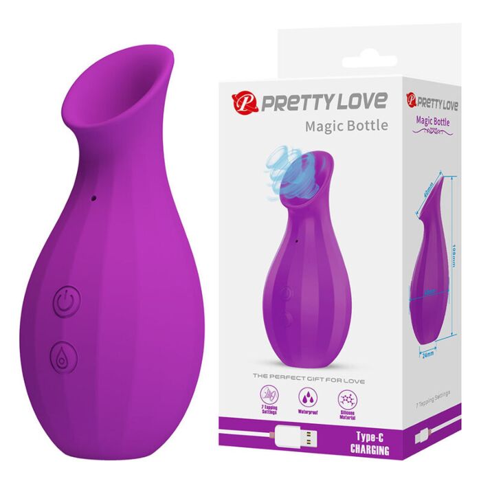 Suceur clitoridien rechargeable PRETTY LOVE MAGIC BOTTLE Suceur clitoridien rechargeable PRETTY LOVE MAGIC BOTTLE
