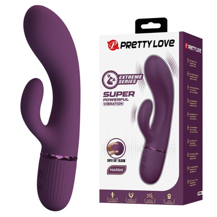 Vibrateur Rabbit High Tech Margie Rechargeable 10 Fonctions Vibrateur Rabbit High Tech Margie Rechargeable 10 Fonctions