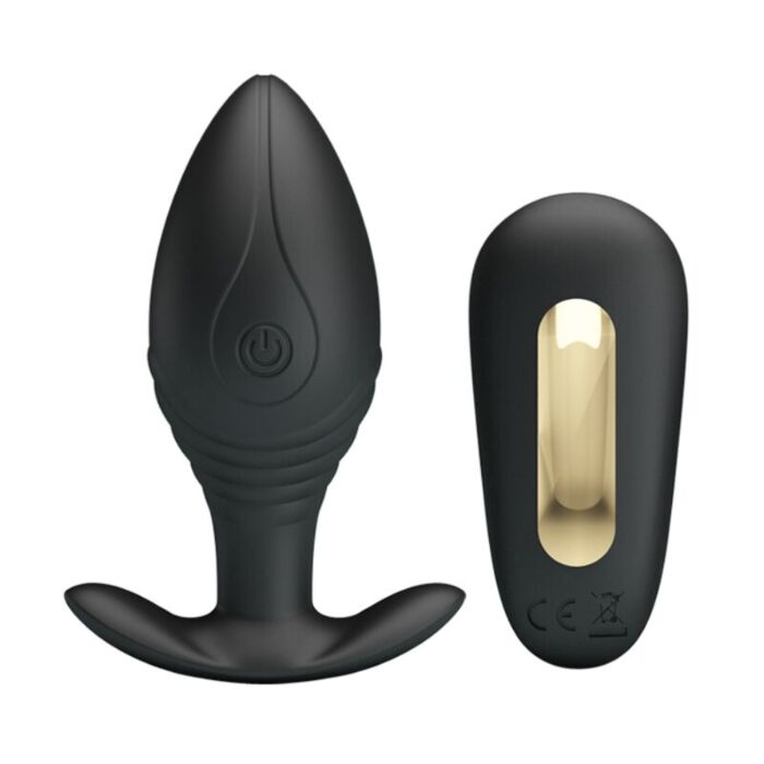 Plug anal PRETTY LOVE REGINA avec télécommande et 12 fonctions Plug anal PRETTY LOVE REGINA avec télécommande et 12 fonctions