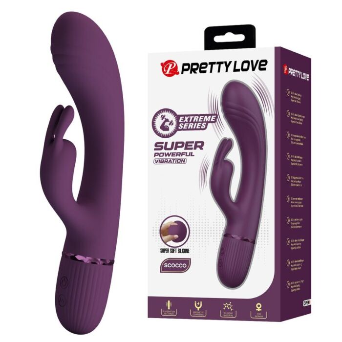 Vibrateur Rabbit HIGH TECH Rocco 10 fonctions Vibrateur Rabbit HIGH TECH Rocco 10 fonctions