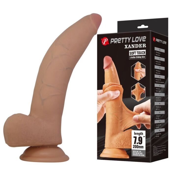 PRETTY LOVE XANDER Gode réaliste 20 cm PRETTY LOVE XANDER Gode réaliste 20 cm