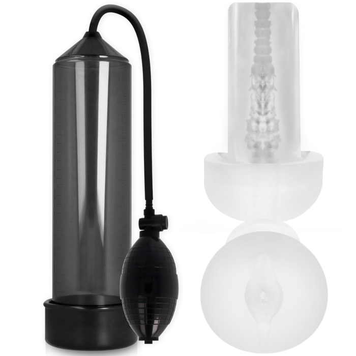 PUMP ADDICTED RX3 Noir avec manchon de plaisir PUMP ADDICTED RX3 Noir avec manchon de plaisir
